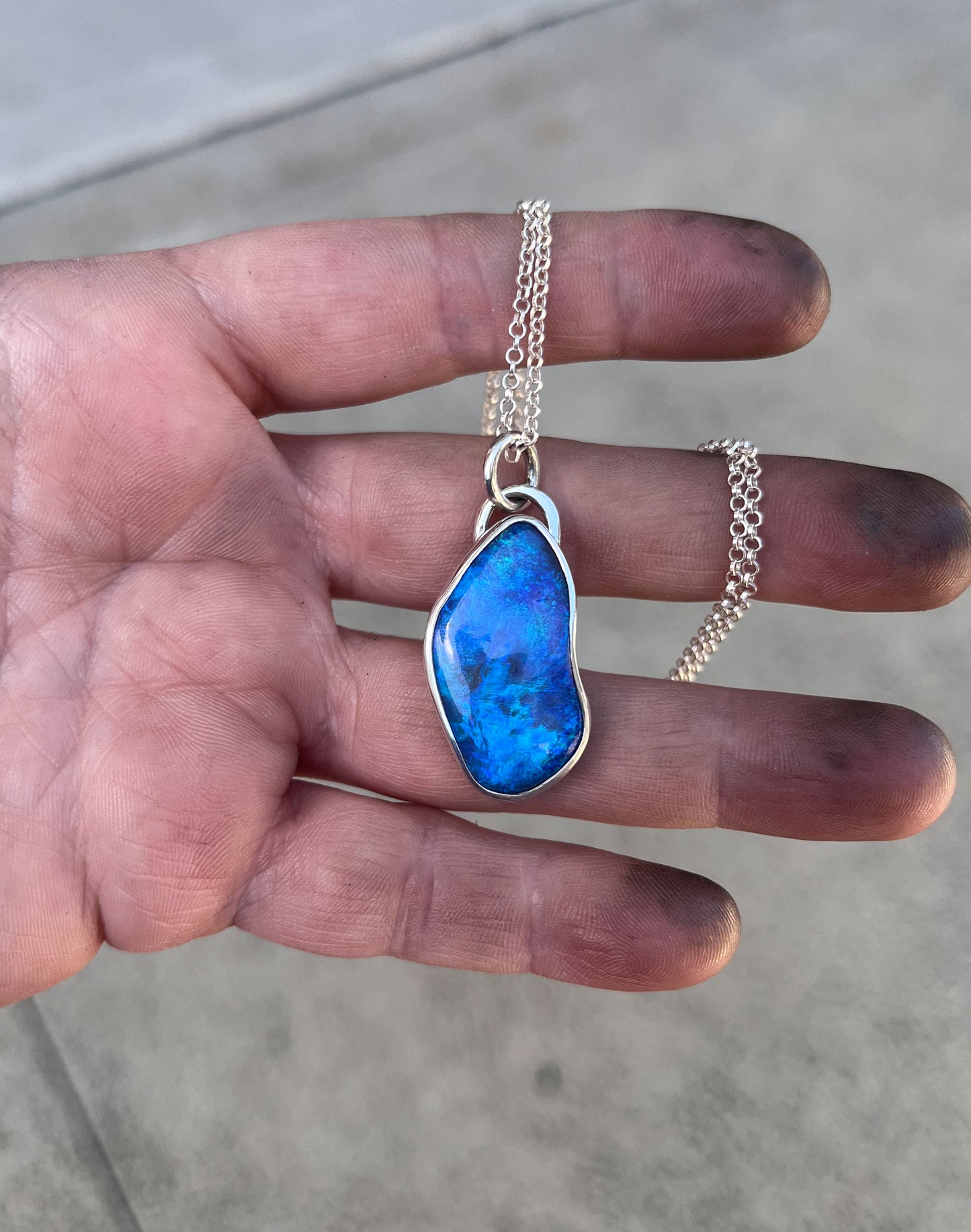 Opal pendant