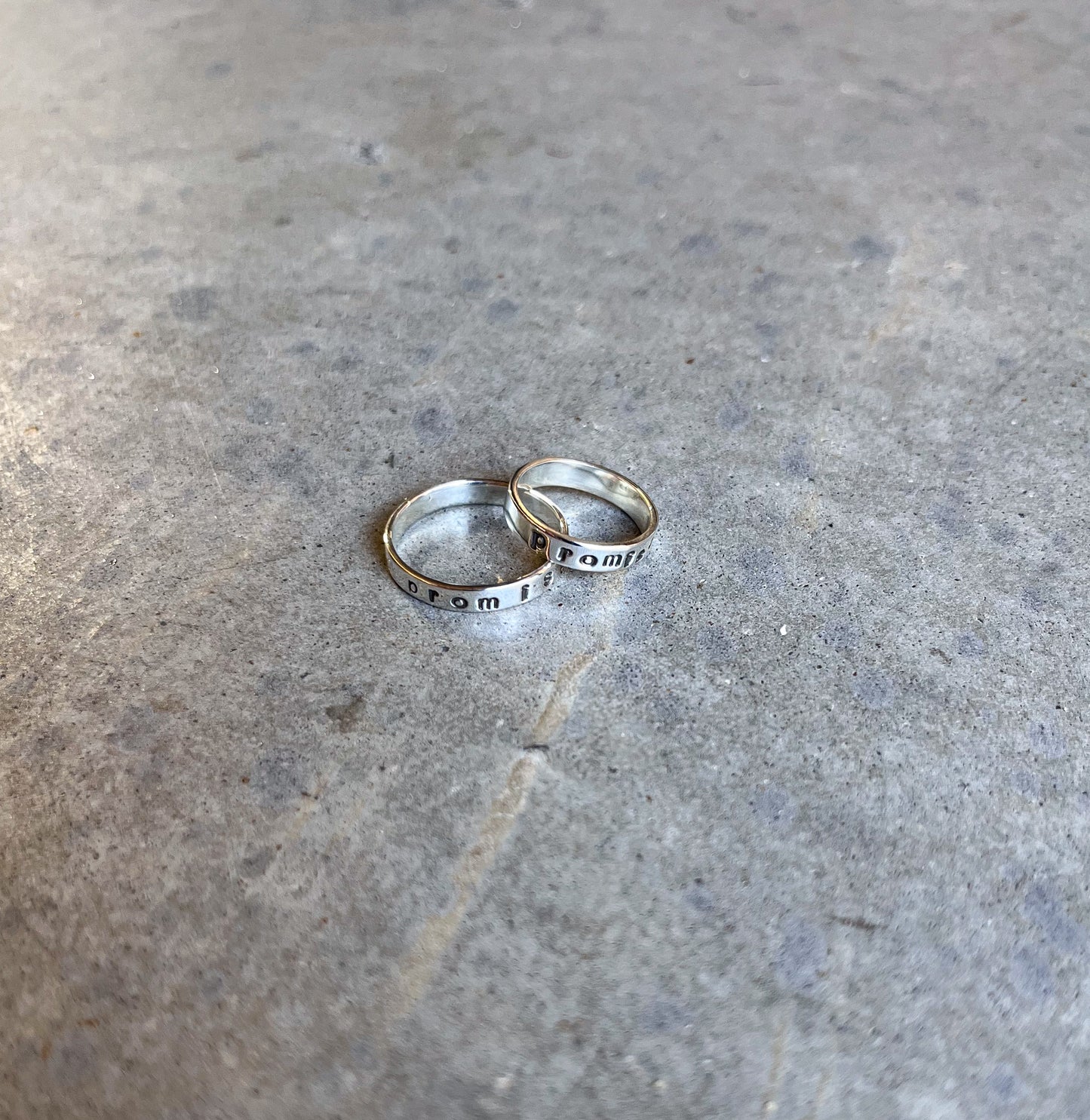 STAMPED RING CLASS-            SELECT A DATE BELOW