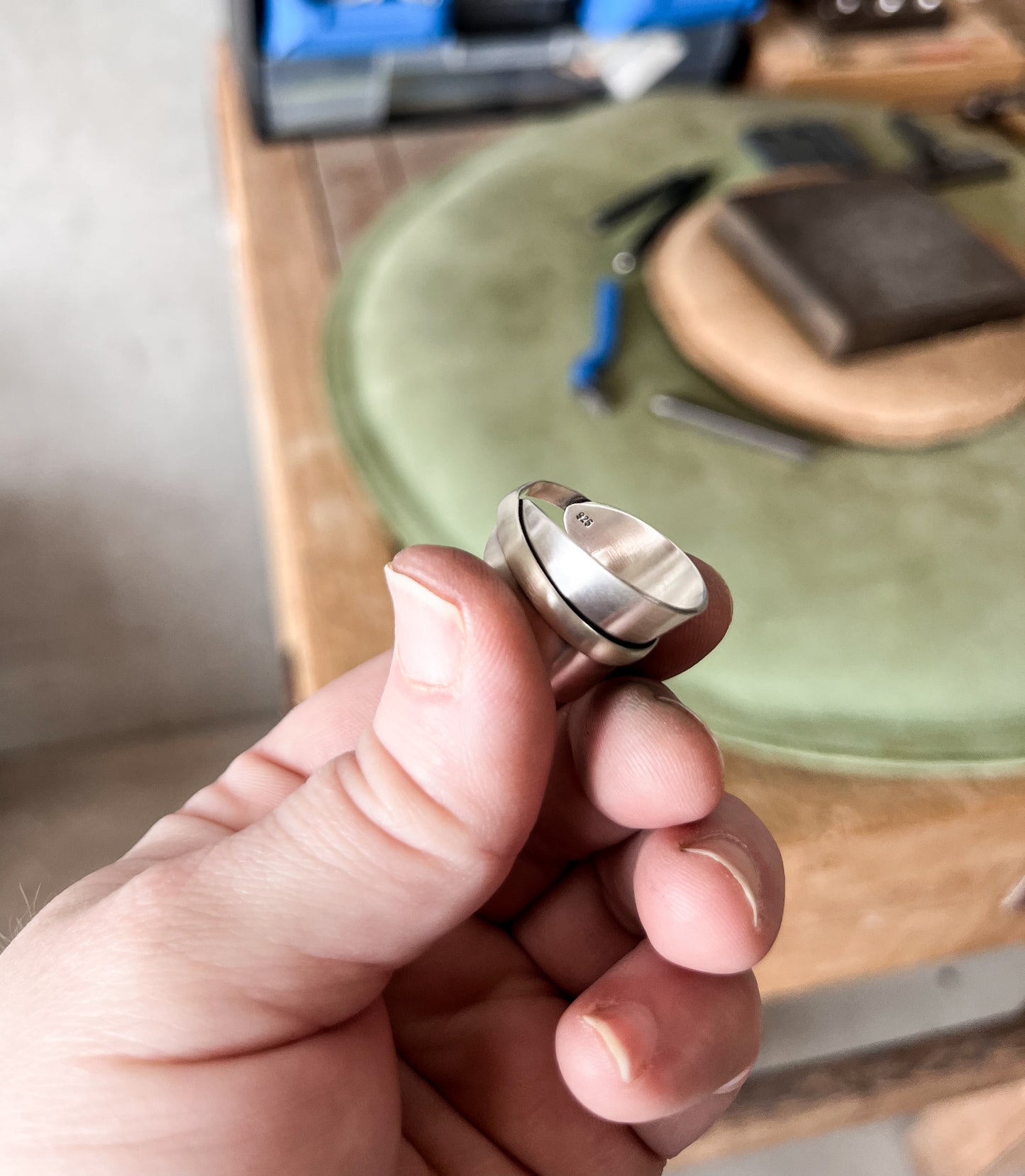 Silver ring- size 7.5