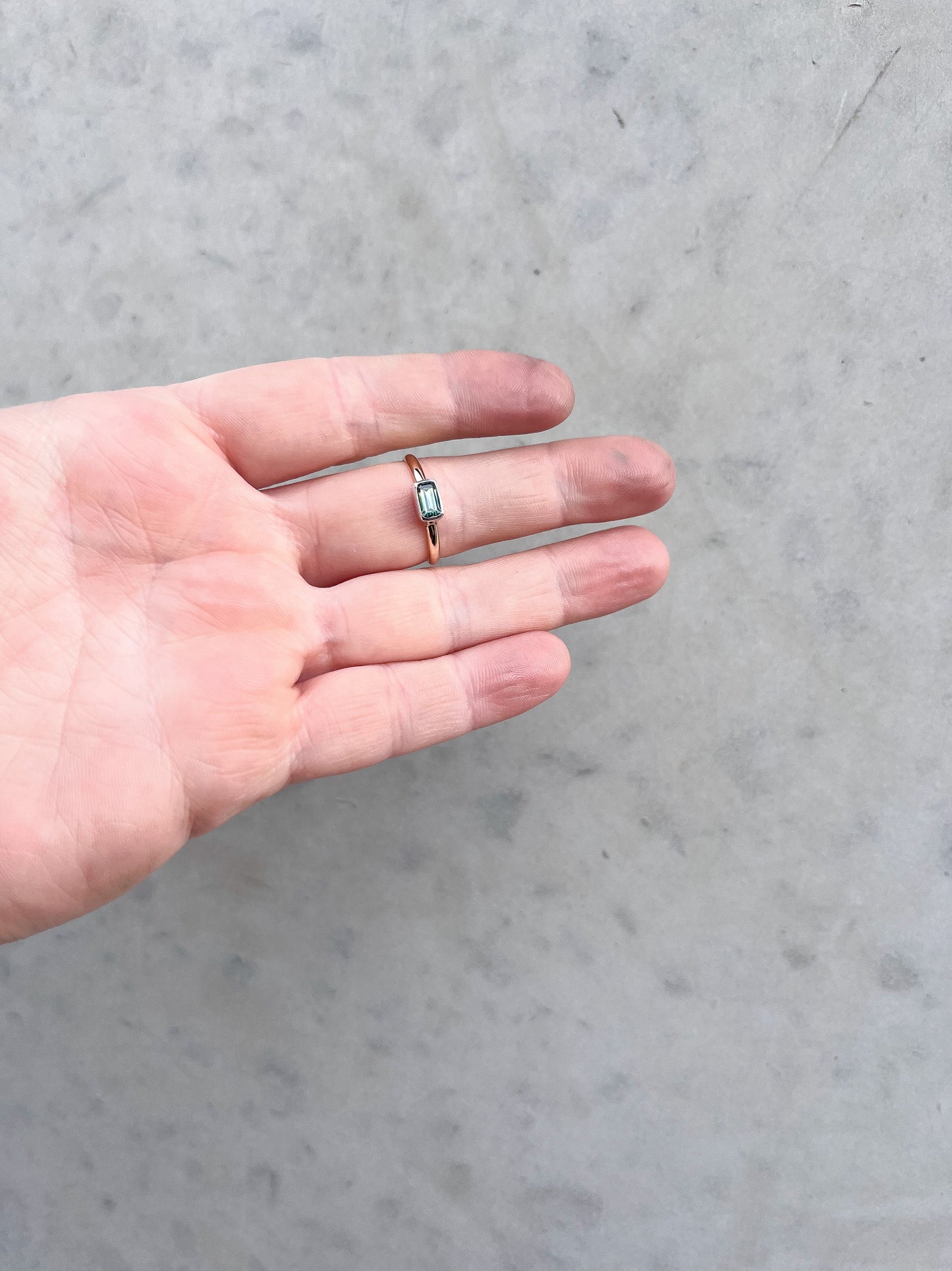 BEZEL SETTING RING- CLASS SELECT A DATE BELOW