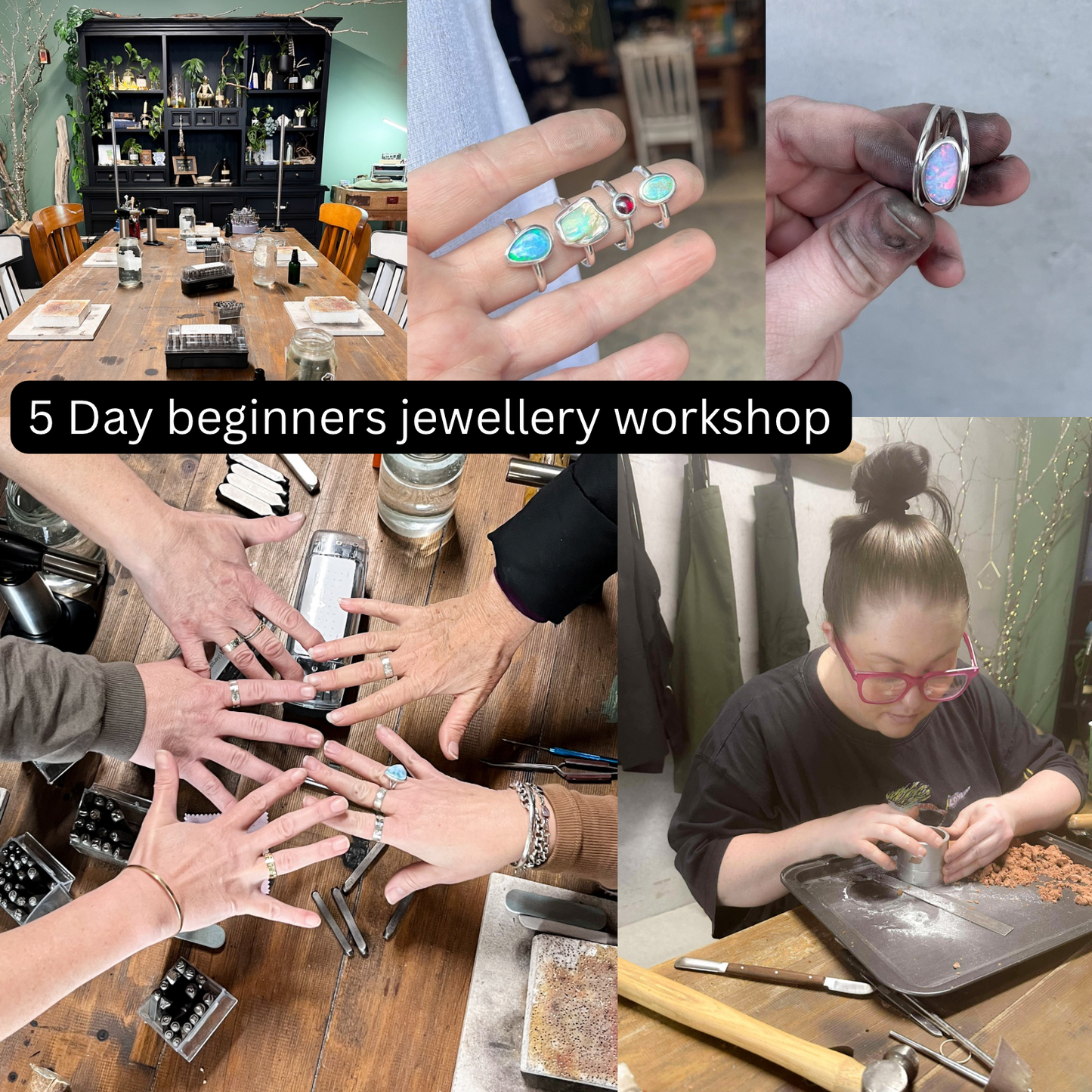 5 DAY BEGINNERS WORKSHOP OCT 8th-12th