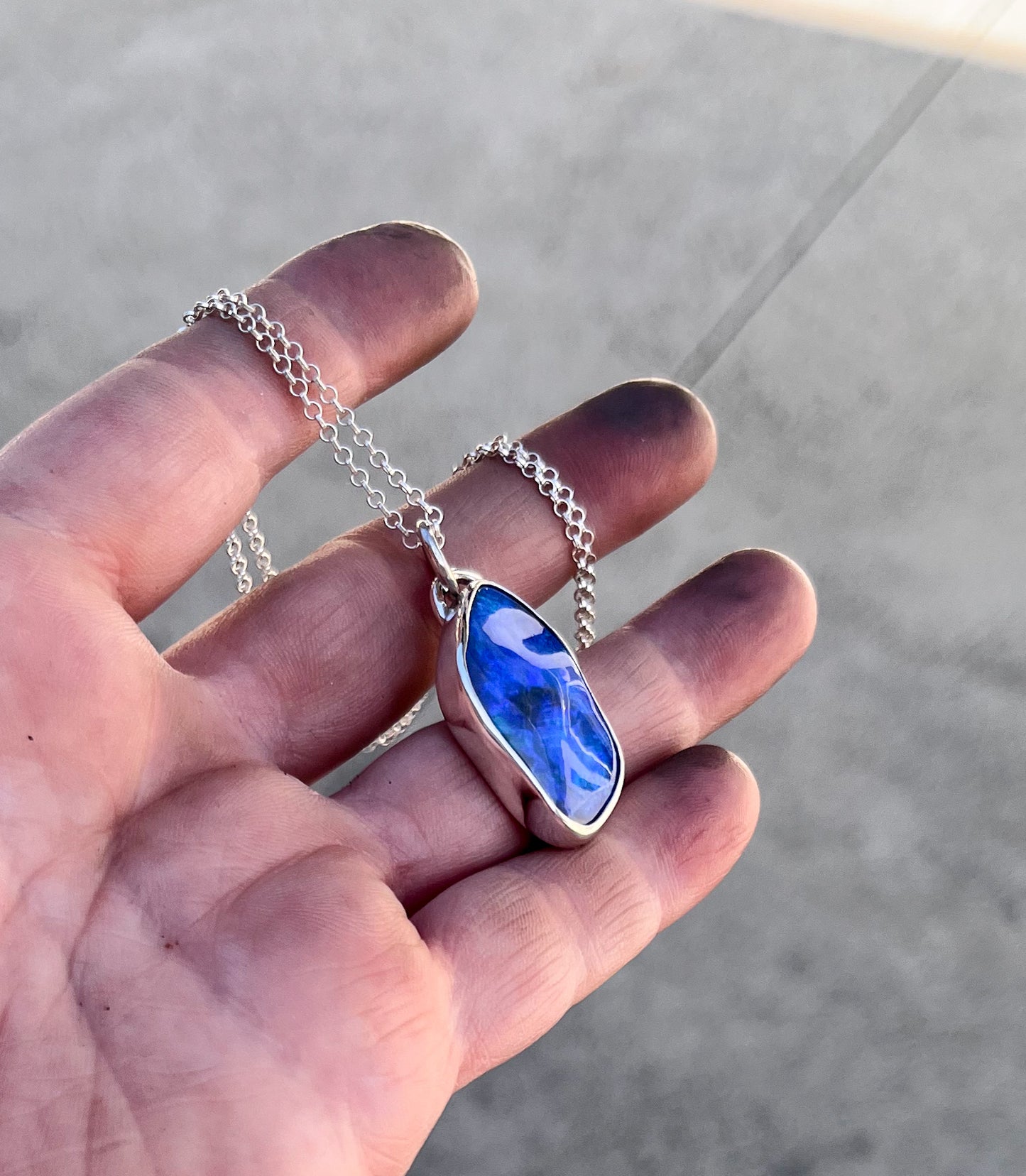 Opal pendant
