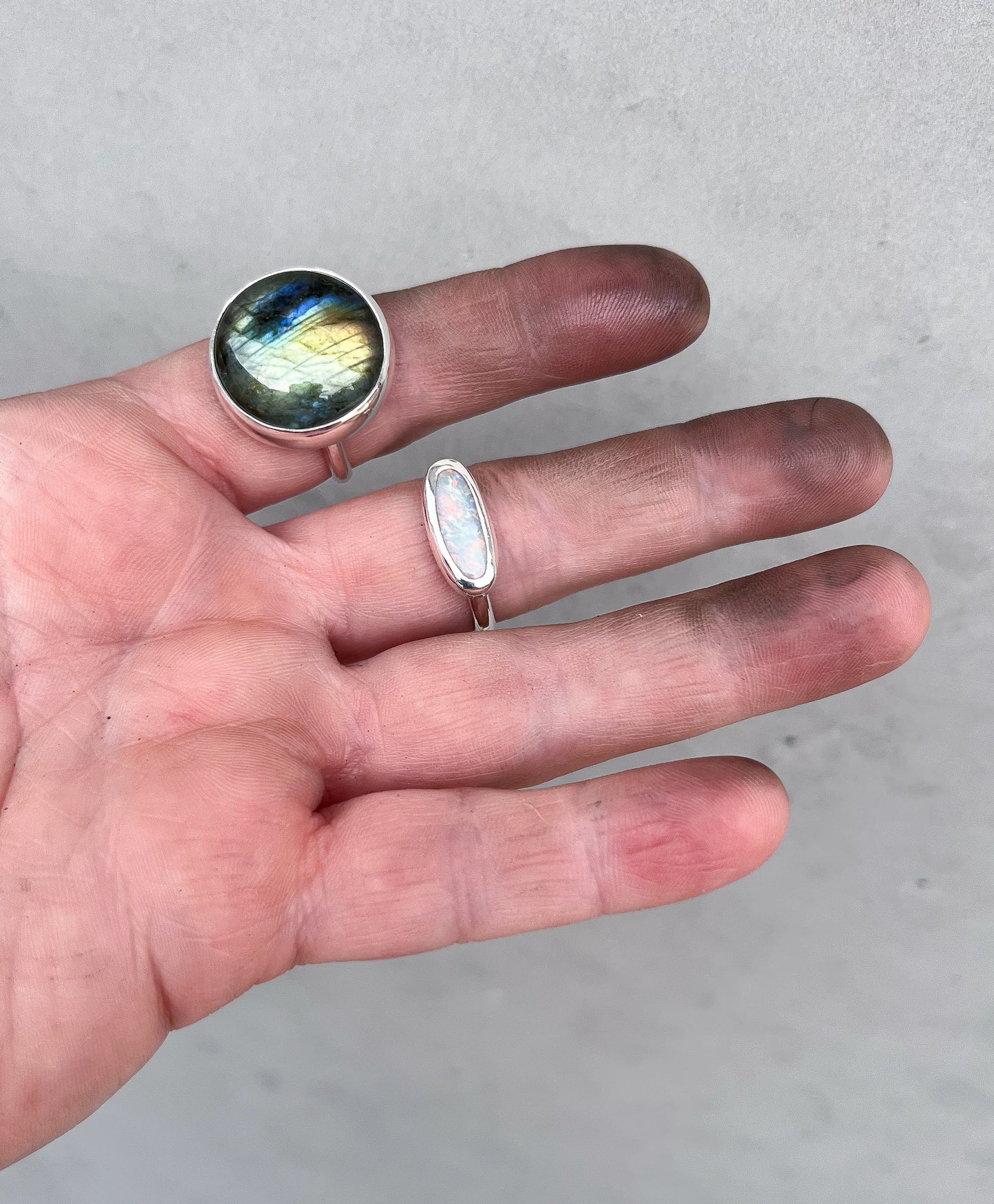 BEZEL RING WORKSHOP- Larger stone