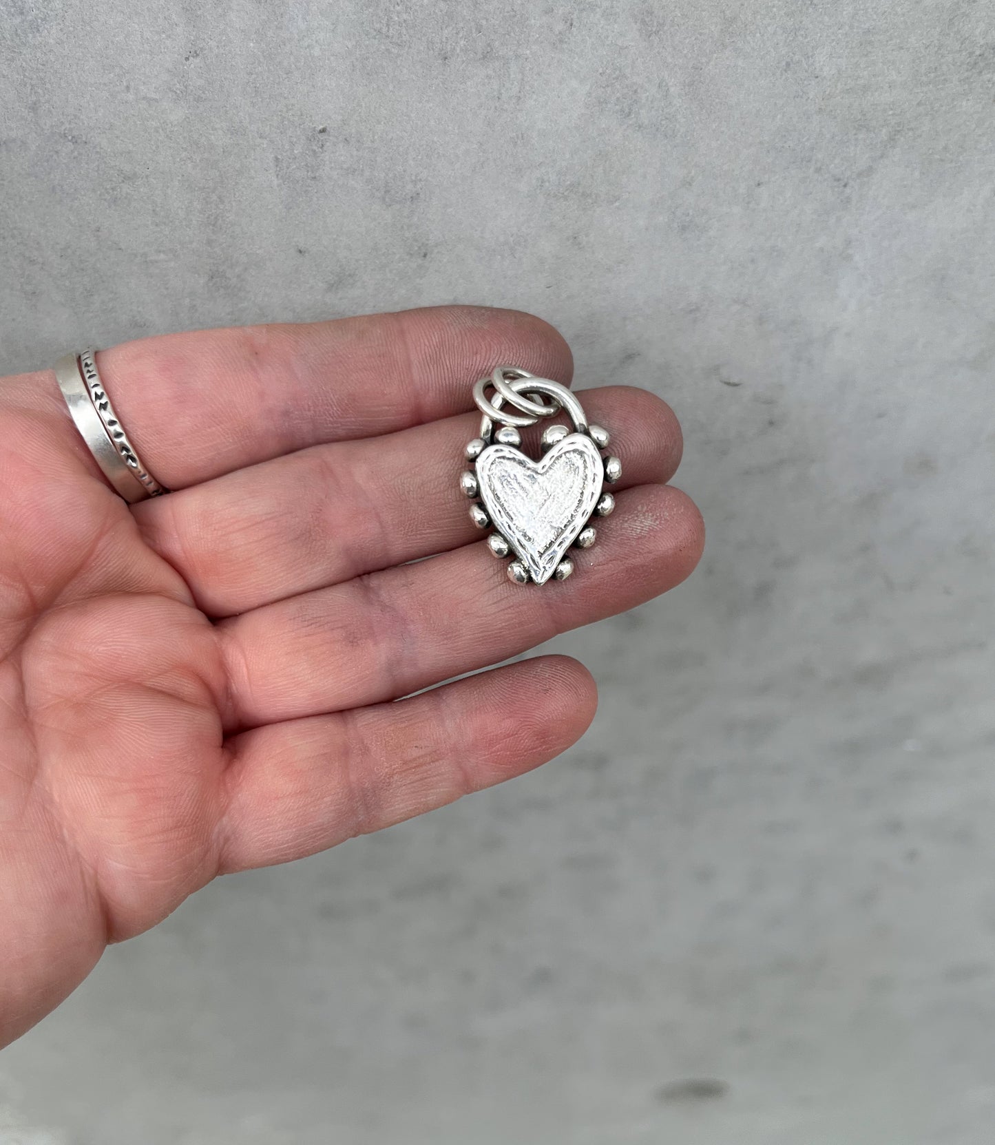 Beaded necklace- clear moonstone