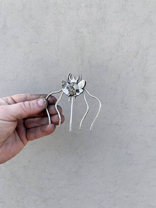 Rhino beetle Hair pin