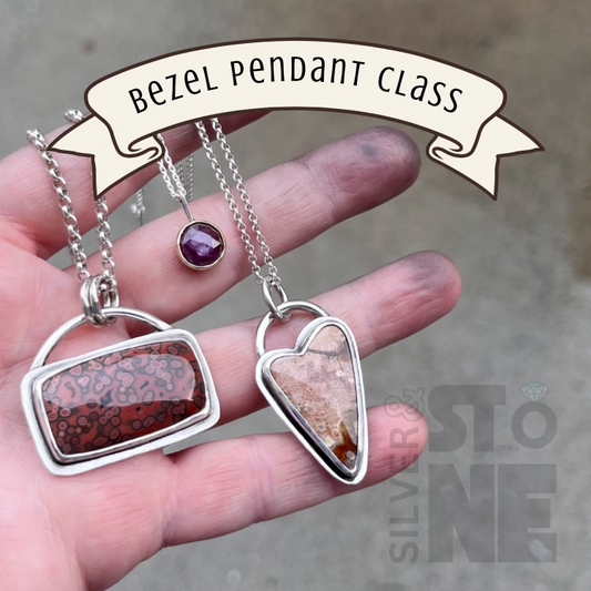 BEZEL PENDANT CLASS- SELECT A DATE BELOW