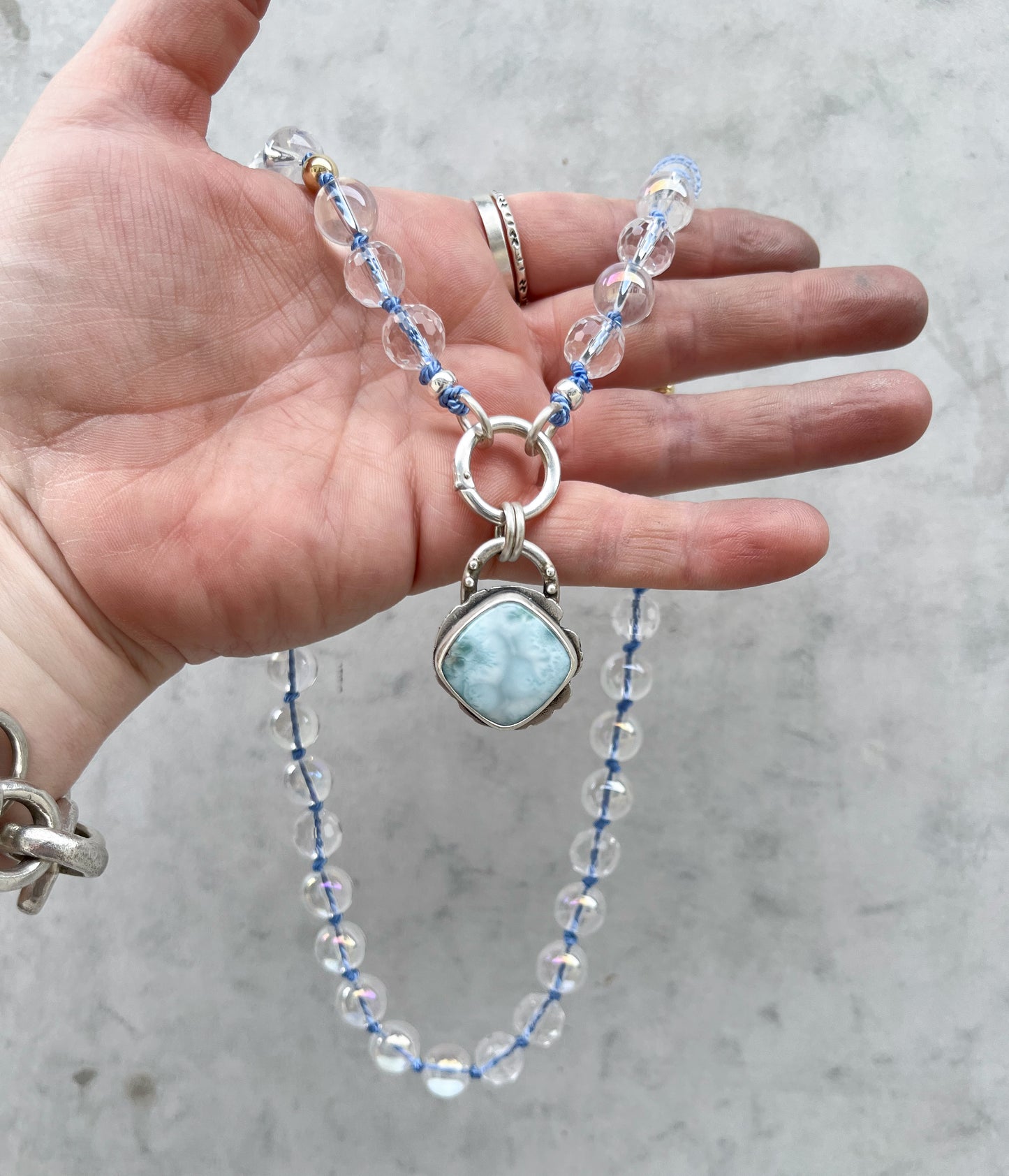 Larimar Pendant