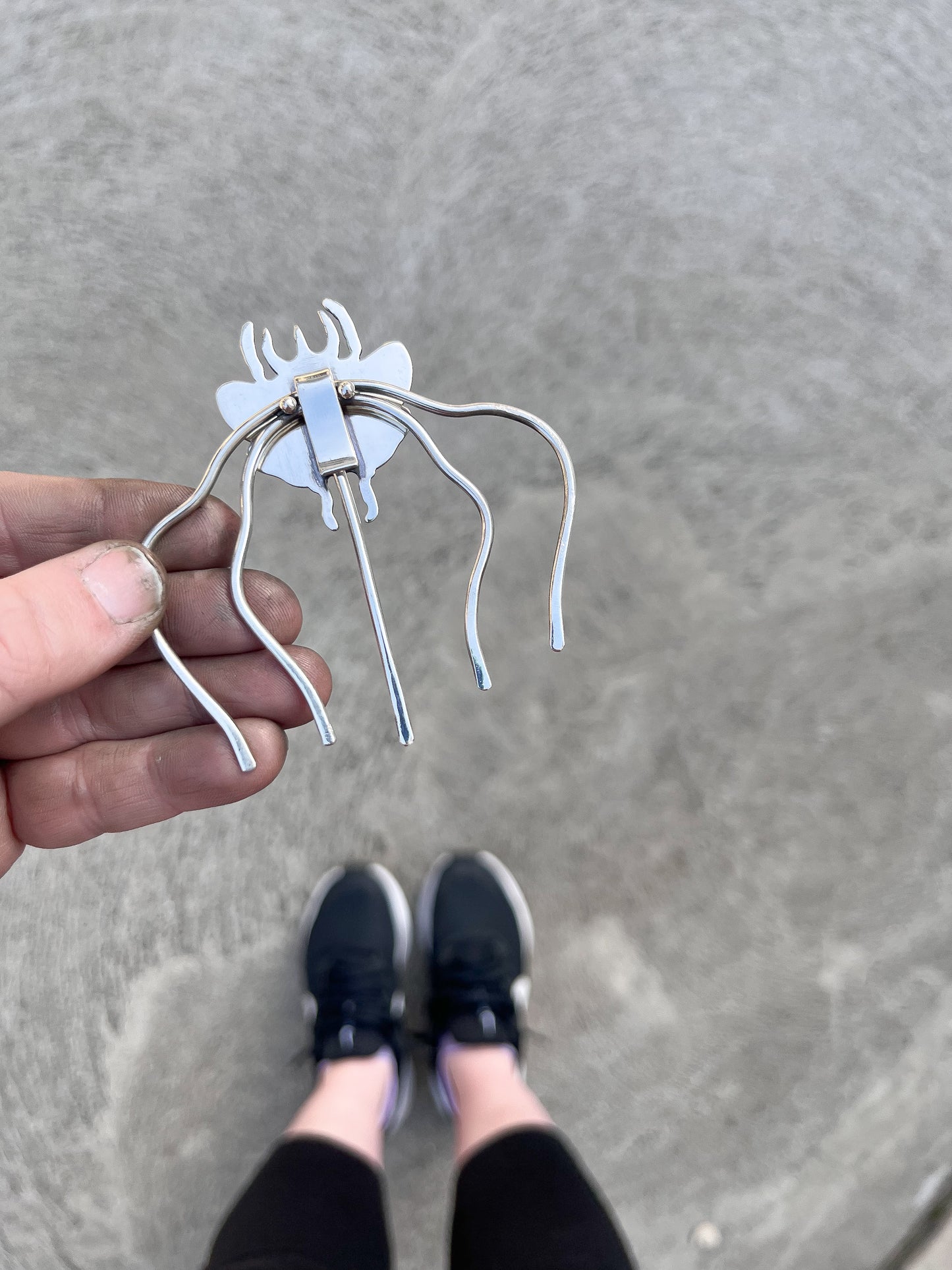 Rhino beetle Hair pin