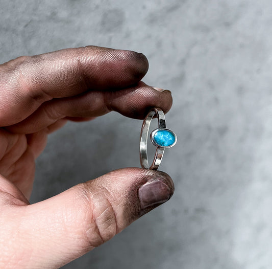 BEZEL RING WORKSHOP- Smaller stone setting.